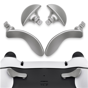eXtremeRate Back Paddles for PS5 Edge Controller Replacement Metal Back Buttons, Interchangeable