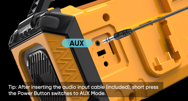 portable speakers with aux input