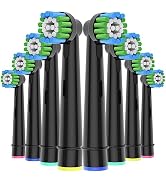 8pcs Professional Toothbrush Replacement Heads, Compatible with Braun Oral-B Electric Toothbrush,...