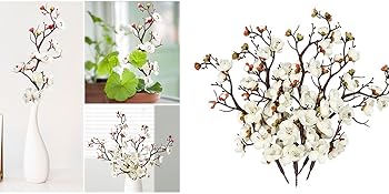 Artificial Silk Plum Blossom Flower