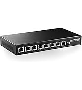 MokerLink 8 Port 2.5G Ethernet Managed Switch, 8 x 2.5GBASE-T Ports, Compatible with 10/100/1000M...