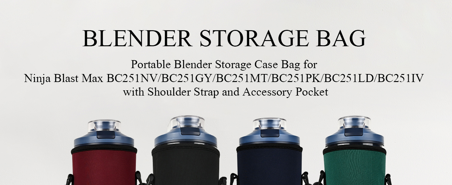 Portable Blender Storage Case Bag