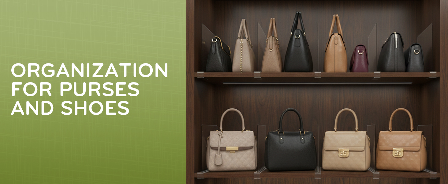 For Purses and Shoes