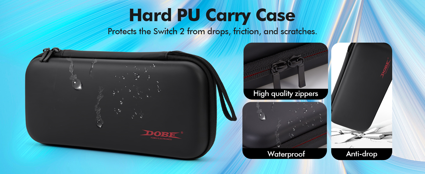 18-in-1 Carry Case Premium Protection Accessories Bundle Compatible with Nintendo Switch 2