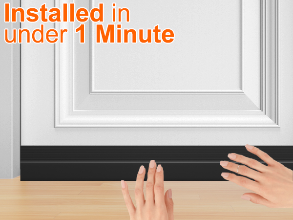 door draft stopper