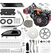 SimpMyloobe 100CC 4-Stoke Biycle Engne Kit, Biycle Gasoline Engne Motorized, Sngle Cylinder Air C...