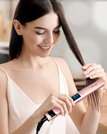 titanium flat iron