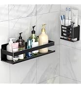 YESENT Shower Shelf 2 Pack - Bathroom Shower Shelf Rust-Proof Aluminum Adhesive Installation No D...