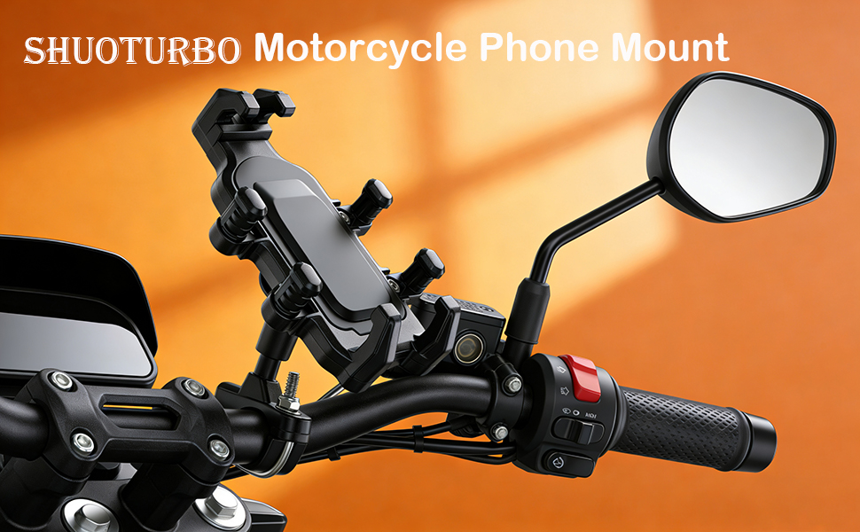 motorcycle phone mount bike phone mount