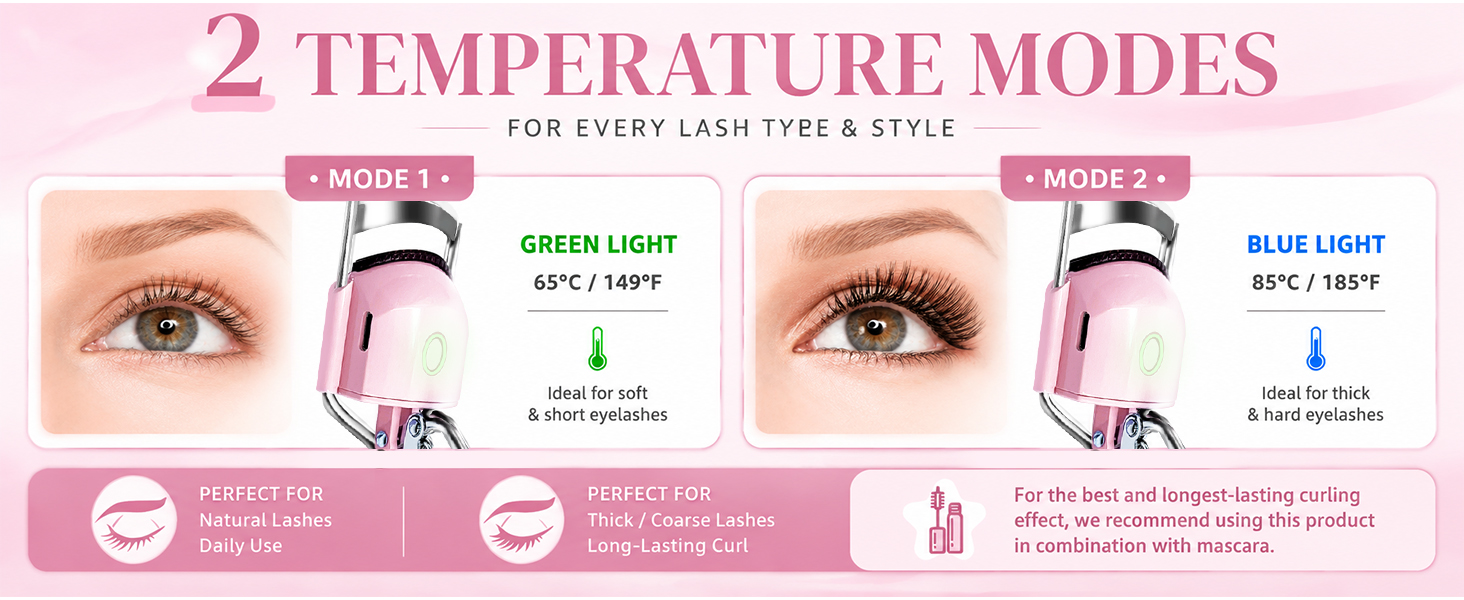 heated eyelash curler