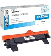 TOPRINT TK-1242 TK1242 TK 1242 Compatible Toner Cartridge 1T02Y80UX0 1500 Pages Black for Kyocera...
