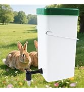 No-Drip Rabbit Water Bottle for Cage, 32oz Small Animal Water Dispenser Water Bottle for Small Pe...
