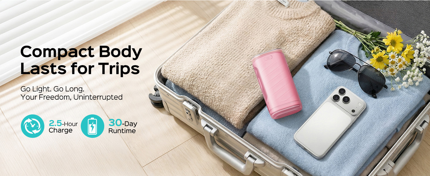 COSLUS T50 Portable Water Flosser for Travel