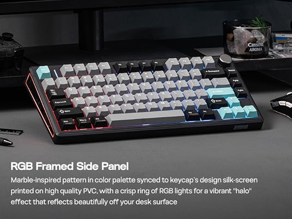 EPOMAKER TH80 V2 Tri-Mode Wireless Mechanical Gaming Keyboard