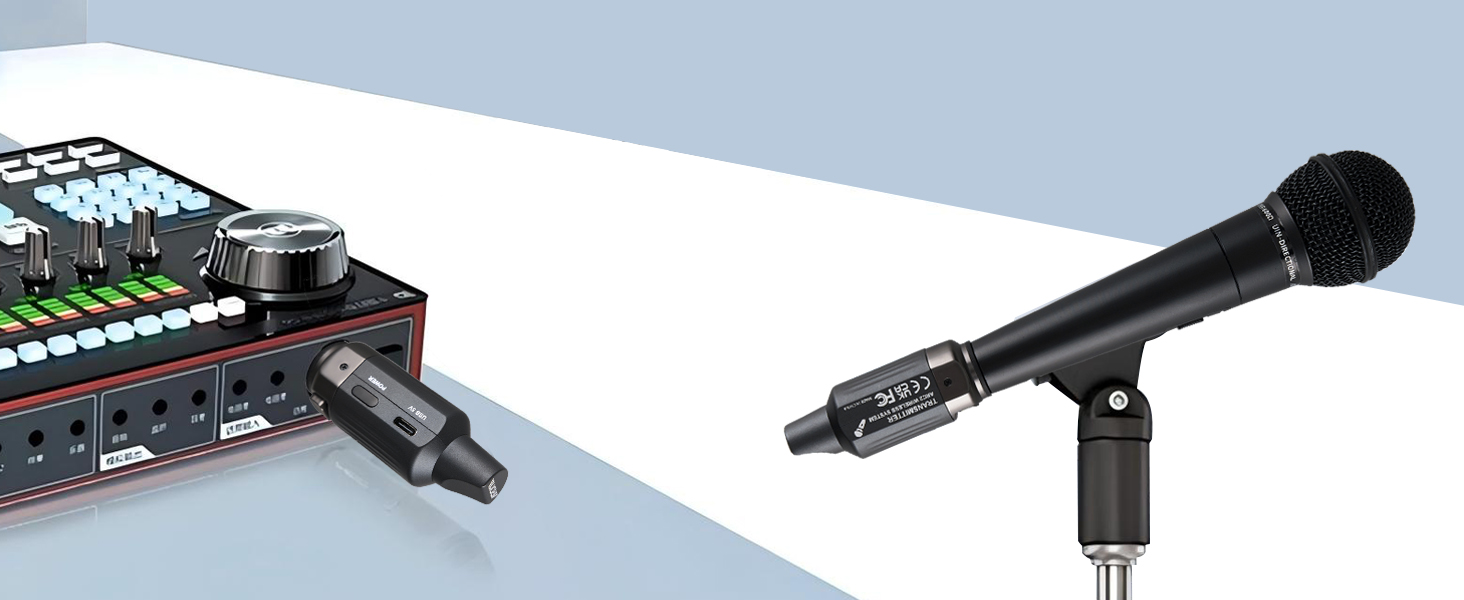 wireless xlr transmitter and receiver