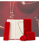Oirlv Multifunctional Jewelry Box Velvet Pendant Necklace Gift Box Storage Case H028