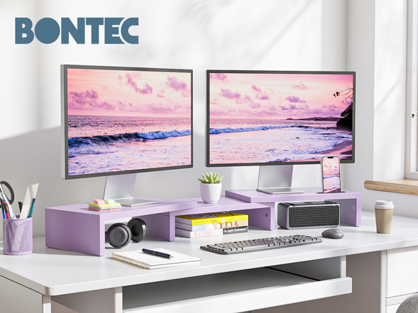 Dual Monitor Stand Riser