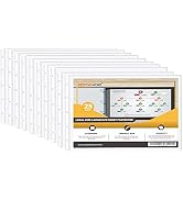 PERFORMORE 25 Pack of 8.5” x 14” Heavyweight Landscape Sheet Protectors, Legal Paper Sleeves, Cle...