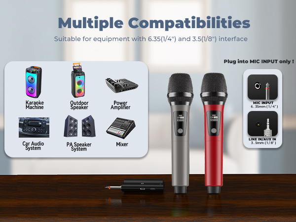 wireless microphones