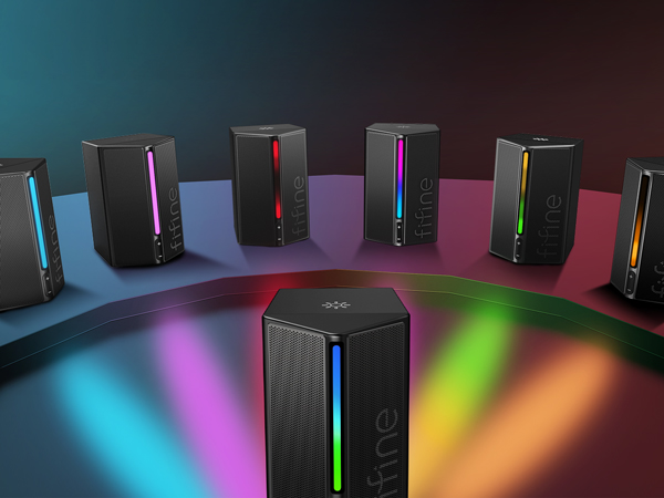 rgb lighting of gaming speakers