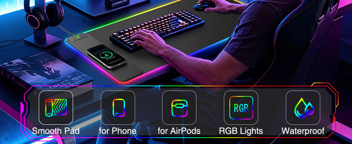 rgb mouse pad