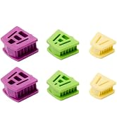 6P Dental Silicone Mouth Props for Adults and Kids, 2 of Each Large, Medium, and Small Mouth Prop...