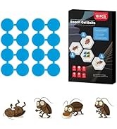 16 Pack Roach Killer Indoor Infestation Roaches Gel Bait Stations, Powerful Cockroach Killer Indo...