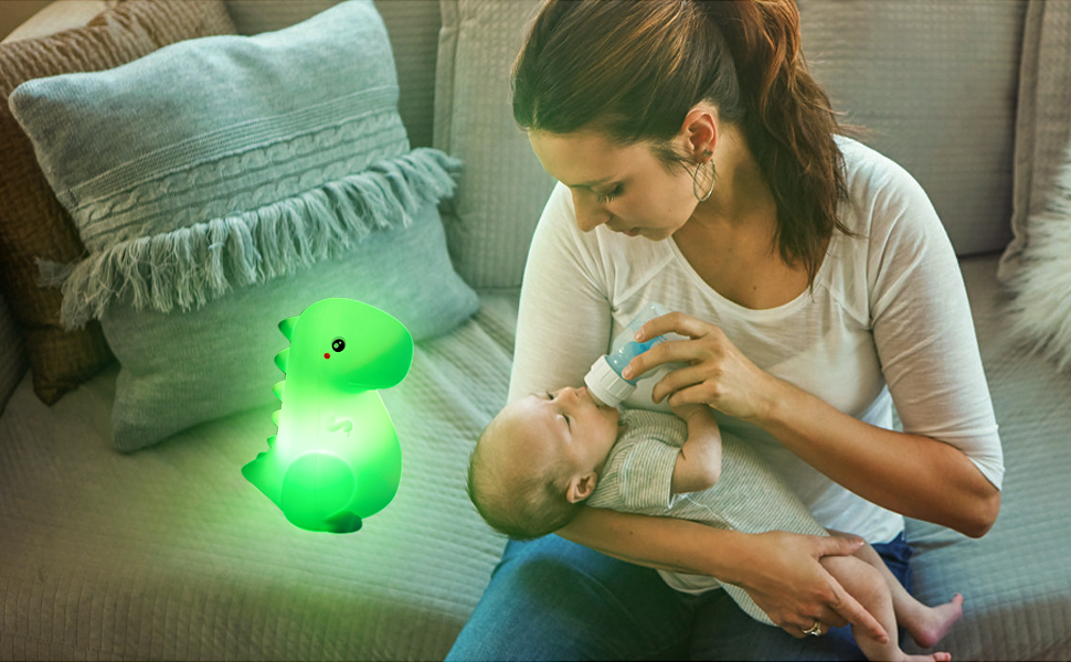 breastfeeding at night Dinosaur Lamp