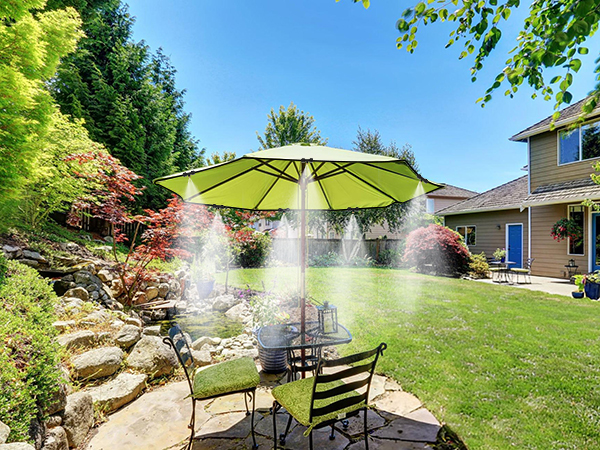 misters for outside patio