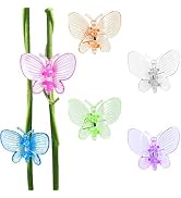 BEADNOVA Orchid Clips 30Pcs Butterfly Plant Clips Orchid Support Clips Vine Clips Plant Clips for...