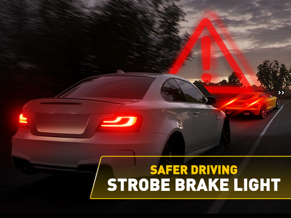 STROBE BRAKE LIGHTS