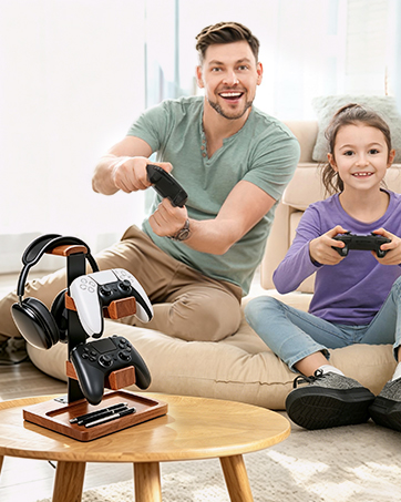 headphone and controller stand