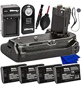 Ultimaxx Essential Battery Grip Bundle (Compatible with Canon 6D Mark II) - Includes: Ultimaxx Ba...