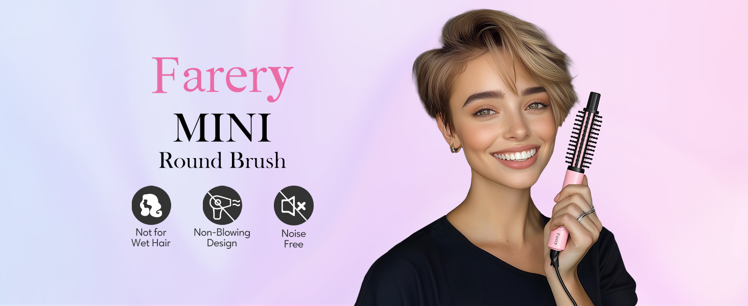 farery curling thermal brush
