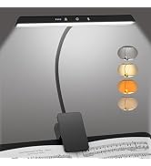 Professional 47 LED Rechargeable Music Stand Light - Eye Caring Clip on Piano Lights, 4 Color & 3...