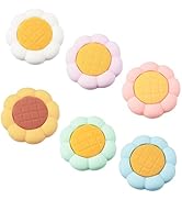 Silicone Joystick Caps for Nintendo Switch 2 (2025), Cute Floral Thumb Grips for Switch 2 (6-Pack...
