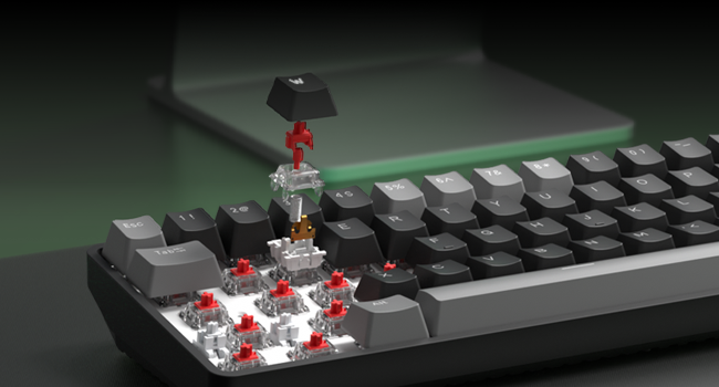 60% wireless mechanical gaming keyboard