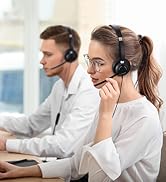 Wired Headphones with Microphone for PC