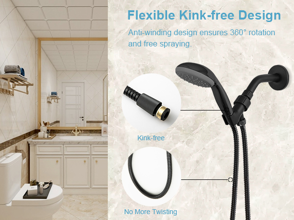 explosion proof shower hose