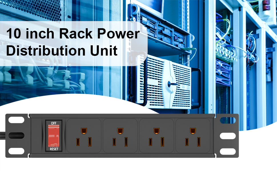 10 inch Rack Power Distribution Unit
