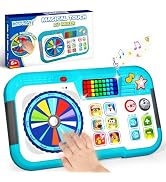 Baby DJ Set with Lights Music, Musical DJ Table for Toddlers 6-9-12-18-24 Months, Tummy Time Toy ...