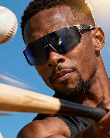 Polarized Sports Sunglasses for Men, UV400 Protection Mens Sunglasses