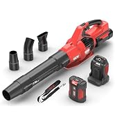 DCK 58V Cordless Leaf Blower, Power Variable-Speed, Brushless, 770 CFM, Electric Leaf Blower with...