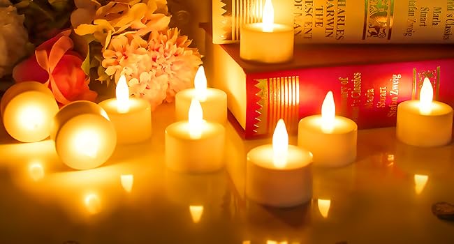 Idyl light Rechargeable Tea Lights.