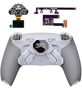 eXtremeRate SPARK Back Paddles Kit for PS5 Controller BDM-030 040 050 060 Models, OLED Display + ...