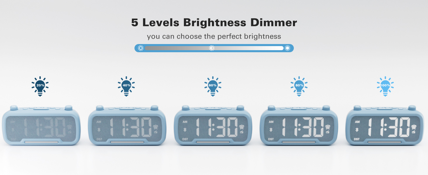 5 Adjustable Brightness