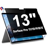 LUSA DESIGN 13 inch Magnetic Privacy Screen for Microsoft Surface 13 inch(Pro 8/9/10/11/X), Anti ...