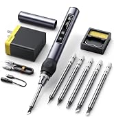 FNIRSI HS01 Soldering Iron Kit DC/PD(96W/65W) 6S Fast Heating | 180-780?,6 Soldering Tips, Digita...