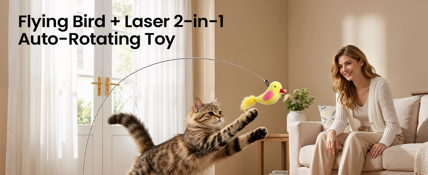 Auto Rotating Laser Toy