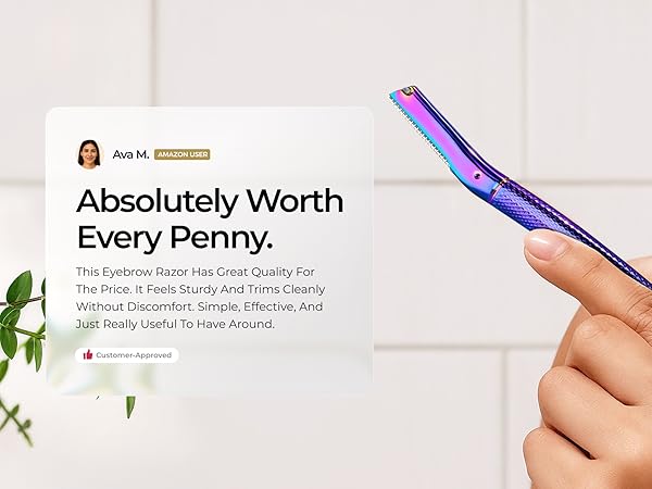 eyebrow razor
